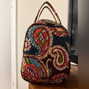 Vera Bradley Colorful Paisley Quilted Lunch Bag. Retired Pattern. Like new.